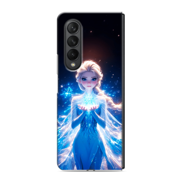 Пластиковый чехол на Samsung Galaxy Z Fold 3 с принтом Холодное сердце Frozen Пластиковый чехол на Samsung Galaxy Z Fold 3 с принтом Холодное сердце Frozen