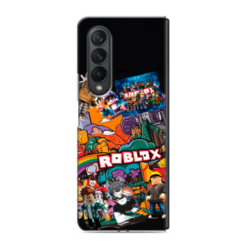 Пластиковый чехол на Samsung Galaxy Z Fold 3 с принтом Roblox Роблокс Пластиковый чехол на Samsung Galaxy Z Fold 3 с принтом Roblox Роблокс