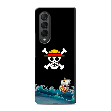Пластиковый чехол на Samsung Galaxy Z Fold 3 с принтом One Piece Ван Пис Пластиковый чехол на Samsung Galaxy Z Fold 3 с принтом One Piece Ван Пис