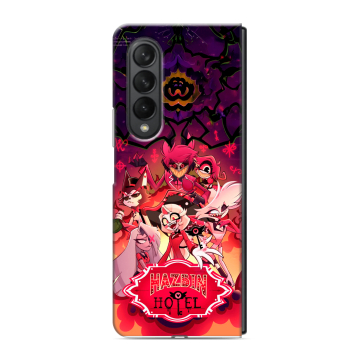 Пластиковый чехол на Samsung Galaxy Z Fold 3 с принтом Hazbin Hotel Отель Хазбин Пластиковый чехол на Samsung Galaxy Z Fold 3 с принтом Hazbin Hotel Отель Хазбин