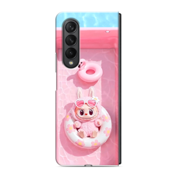 Пластиковый чехол на Samsung Galaxy Z Fold 3 с принтом Labubu Лабубу Пластиковый чехол на Samsung Galaxy Z Fold 3 с принтом Labubu Лабубу