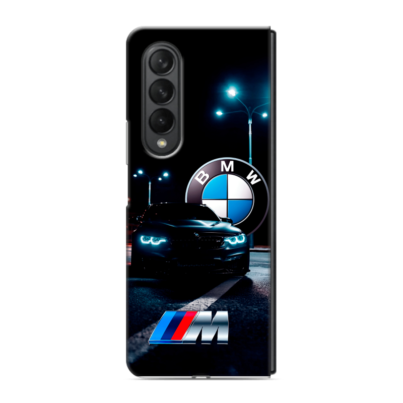 Пластиковый чехол на Samsung Galaxy Z Fold 3 с принтом БМВ BMW Пластиковый чехол на Samsung Galaxy Z Fold 3 с принтом БМВ BMW