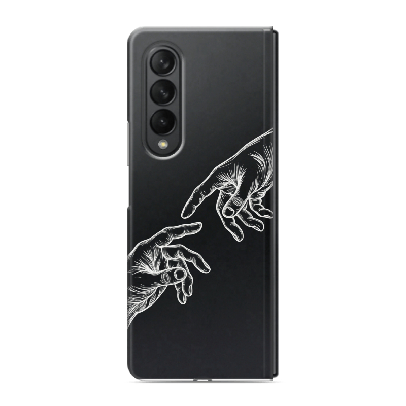 Пластиковый чехол на Samsung Galaxy Z Fold 3 с принтом Сотворение мира Пластиковый чехол на Samsung Galaxy Z Fold 3 с принтом Сотворение мира