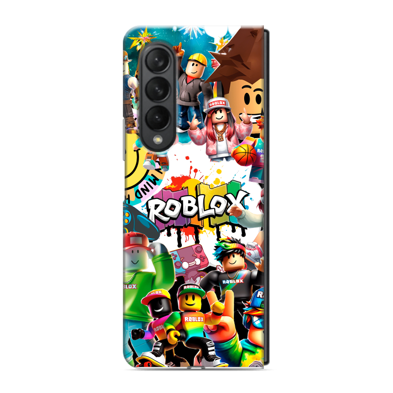Пластиковый чехол на Samsung Galaxy Z Fold 3 с принтом Roblox Роблокс Пластиковый чехол на Samsung Galaxy Z Fold 3 с принтом Roblox Роблокс