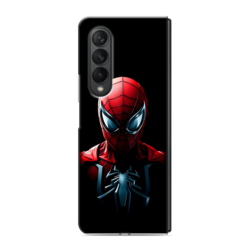 Пластиковый чехол на Samsung Galaxy Z Fold 3 с принтом Spiderman Человек паук Пластиковый чехол на Samsung Galaxy Z Fold 3 с принтом Spiderman Человек паук