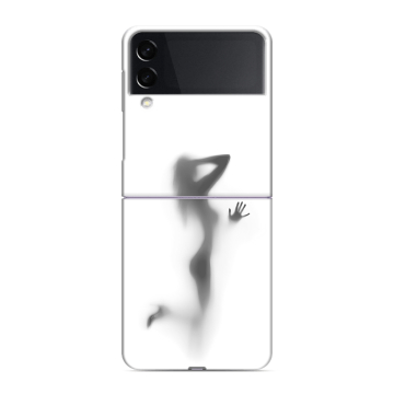 Пластиковый чехол на Samsung Galaxy Z Flip 3 с принтом Силуэт Пластиковый чехол на Samsung Galaxy Z Flip 3 с принтом Силуэт