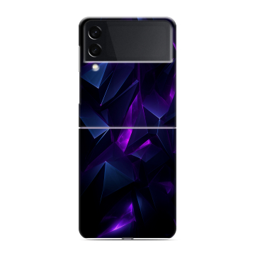 Пластиковый чехол на Samsung Galaxy Z Flip 3 с принтом Абстракиция Пластиковый чехол на Samsung Galaxy Z Flip 3 с принтом Абстракиция