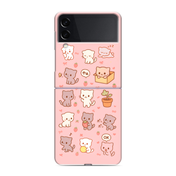 Пластиковый чехол на Samsung Galaxy Z Flip 3 с принтом Hello Kitty Хелоу Кити Пластиковый чехол на Samsung Galaxy Z Flip 3 с принтом Hello Kitty Хелоу Кити