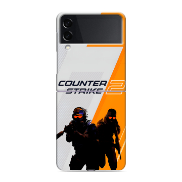 Пластиковый чехол на Samsung Galaxy Z Flip 3 с принтом Counter Strike Пластиковый чехол на Samsung Galaxy Z Flip 3 с принтом Counter Strike