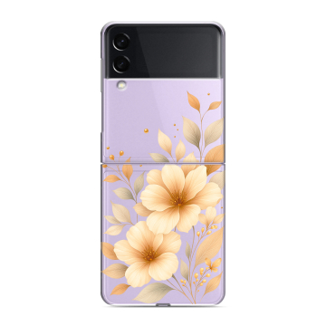 Пластиковый чехол на Samsung Galaxy Z Flip 3 с принтом для девушки Пластиковый чехол на Samsung Galaxy Z Flip 3 с принтом для девушки