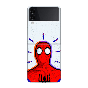 Пластиковый чехол на Samsung Galaxy Z Flip 3 с принтом Spiderman Человек паук Пластиковый чехол на Samsung Galaxy Z Flip 3 с принтом Spiderman Человек паук