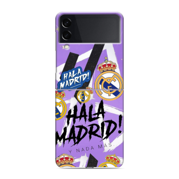 Пластиковый чехол на Samsung Galaxy Z Flip 3 с принтом Real Madrid Реал Мадрид Пластиковый чехол на Samsung Galaxy Z Flip 3 с принтом Real Madrid Реал Мадрид