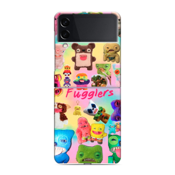 Пластиковый чехол на Samsung Galaxy Z Flip 3 с принтом Флагер Fuggler Пластиковый чехол на Samsung Galaxy Z Flip 3 с принтом Флагер Fuggler