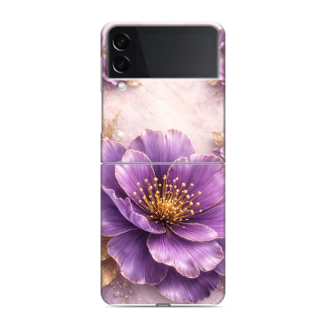 Пластиковый чехол на Samsung Galaxy Z Flip 3 с принтом женский Пластиковый чехол на Samsung Galaxy Z Flip 3 с принтом женский