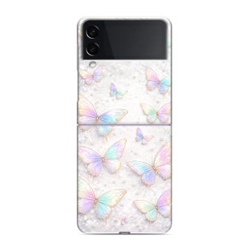 Пластиковый чехол на Samsung Galaxy Z Flip 3 с принтом женский Пластиковый чехол на Samsung Galaxy Z Flip 3 с принтом женский