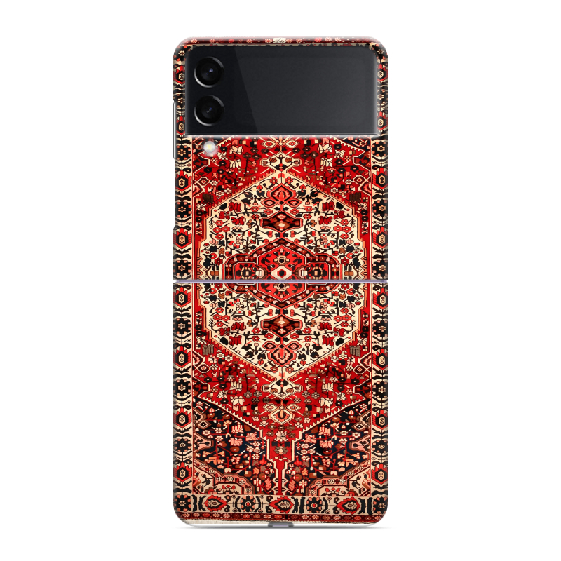 Пластиковый чехол на Samsung Galaxy Z Flip 3 с принтом Ковер Пластиковый чехол на Samsung Galaxy Z Flip 3 с принтом Ковер