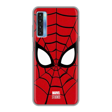 Силиконовый чехол на TCL 20L с принтом человек паук spiderman Силиконовый чехол на TCL 20L с принтом человек паук spiderman