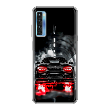 Силиконовый чехол на TCL 20L с принтом BMW БМВ Силиконовый чехол на TCL 20L с принтом BMW БМВ