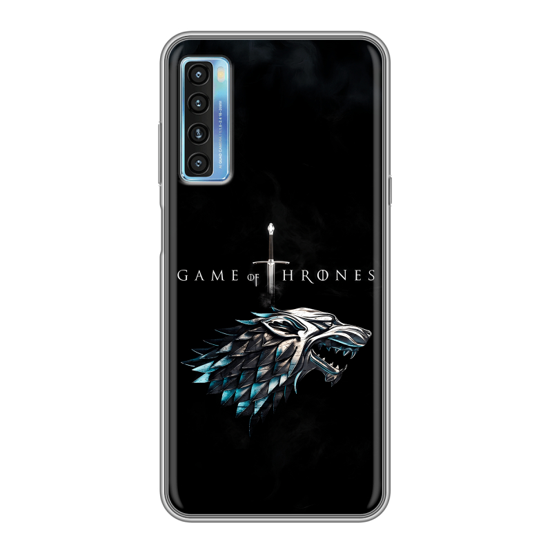 Силиконовый чехол на TCL 20L с принтом Игра Престолов Game Thrones Силиконовый чехол на TCL 20L с принтом Игра Престолов Game Thrones