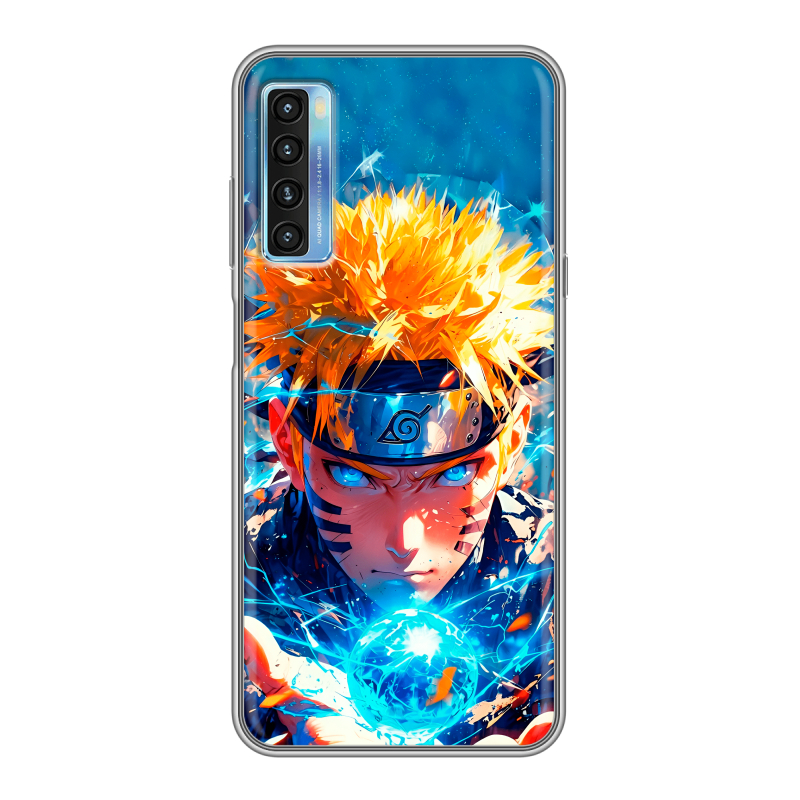 Силиконовый чехол на TCL 20L с принтом Аниме Наруто Naruto Силиконовый чехол на TCL 20L с принтом Аниме Наруто Naruto