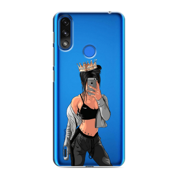 Силиконовый чехол на Lenovo K13 с принтом Женские принты
