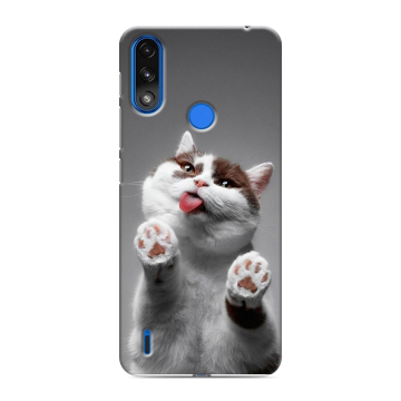Силиконовый чехол на Lenovo K13 с принтом Коты