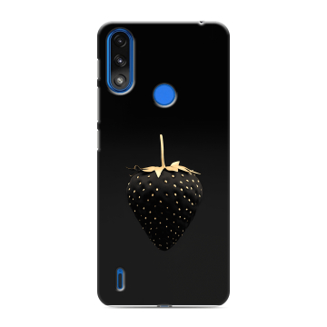 Силиконовый чехол на Lenovo K13 с принтом Черная клубника