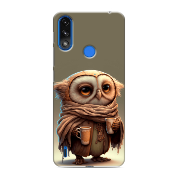 Силиконовый чехол на Lenovo K13 с принтом Сова