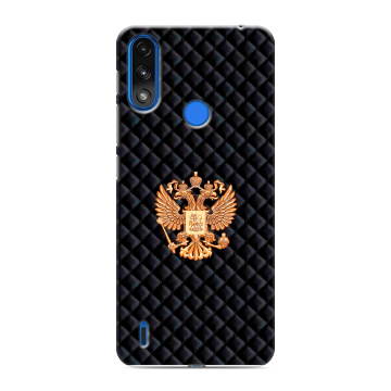 Силиконовый чехол на Lenovo K13 с принтом Герб России принт