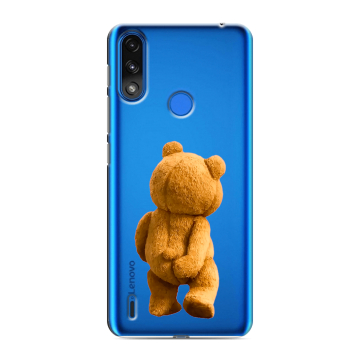 Силиконовый чехол на Lenovo K13 с принтом Медведь
