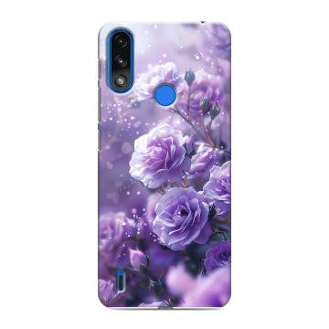 Силиконовый чехол на Lenovo K13 с принтом Розы цветы Силиконовый чехол на Lenovo K13 с принтом Розы цветы