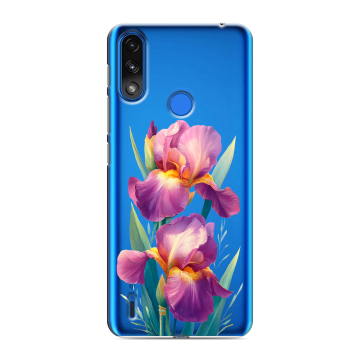 Силиконовый чехол на Lenovo K13 с принтом Цветы орхидеи