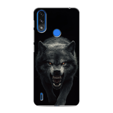 Силиконовый чехол на Lenovo K13 с принтом Волк