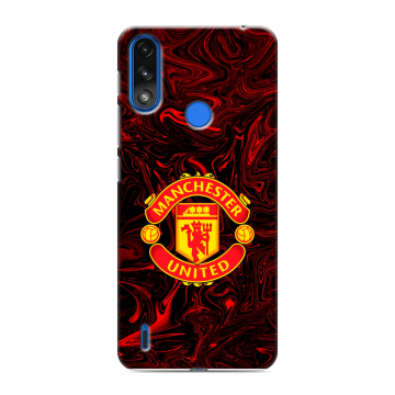 Силиконовый чехол на Lenovo K13 с принтом Manchester United