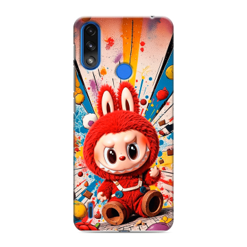 Силиконовый чехол на Lenovo K13 с принтом Labubu Лабубу