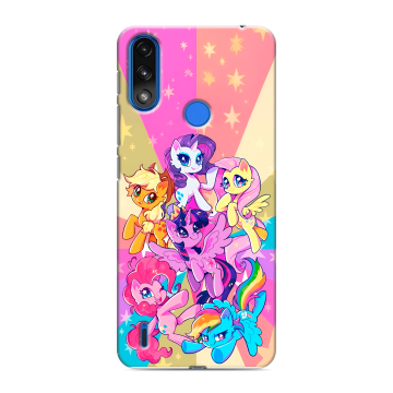 Силиконовый чехол на Lenovo K13 с принтом My little pony Дружба чудо