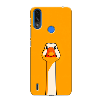 Силиконовый чехол на Lenovo K13 с принтом Смешная утка