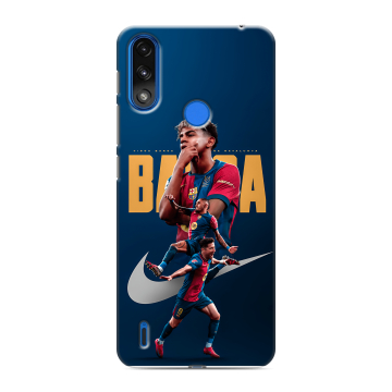 Силиконовый чехол на Lenovo K13 с принтом Барселона Barca Yamal 