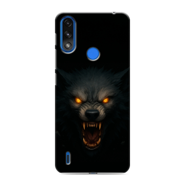 Силиконовый чехол на Lenovo K13 с принтом Волк