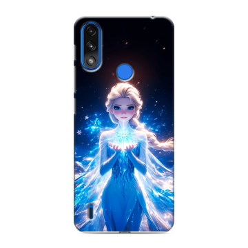 Силиконовый чехол на Lenovo K13 с принтом Холодное сердце Frozen