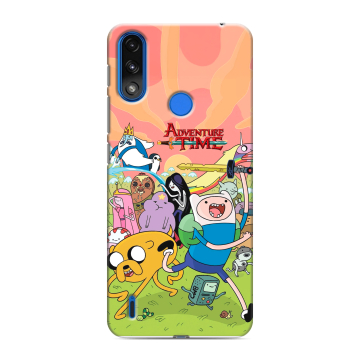 Силиконовый чехол на Lenovo K13 с принтом Adventure time Время приключений