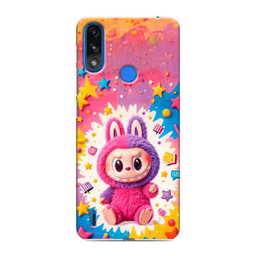 Силиконовый чехол на Lenovo K13 с принтом Labubu Лабубу