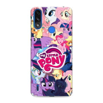 Силиконовый чехол на Lenovo K13 с принтом My little pony Дружба чудо