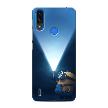 Силиконовый чехол на Lenovo K13 с принтом Миньоны