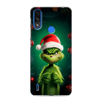 Силиконовый чехол на Lenovo K13 с принтом Гринч Новый год Рождество