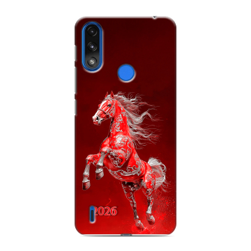 Силиконовый чехол на Lenovo K13 с принтом Новый год