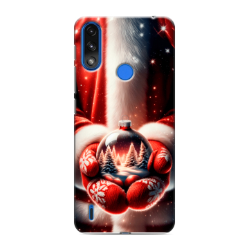 Силиконовый чехол на Lenovo K13 с принтом Новый год