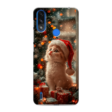 Силиконовый чехол на Lenovo K13 с принтом Новый год