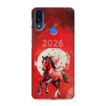Силиконовый чехол на Lenovo K13 с принтом Новый год