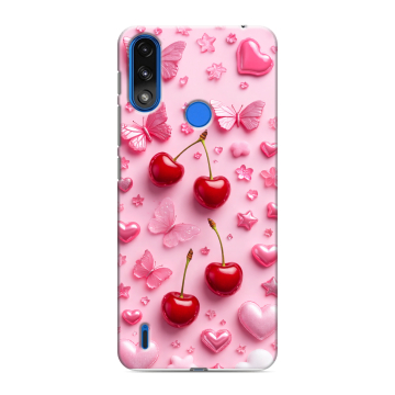 Силиконовый чехол на Lenovo K13 с принтом для девочек